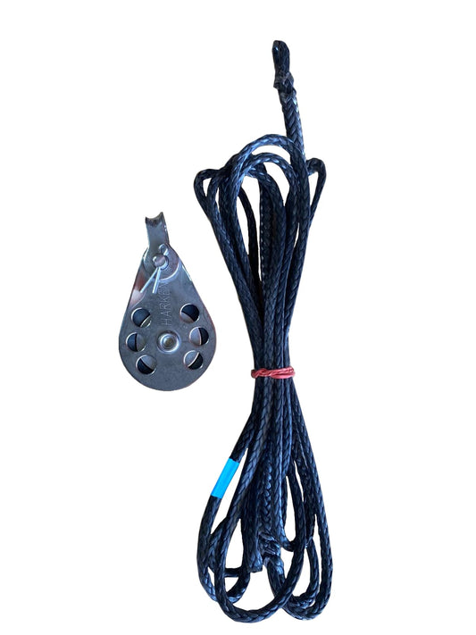 SB708 Keel hoist line and Block kit - Devoti Sailing