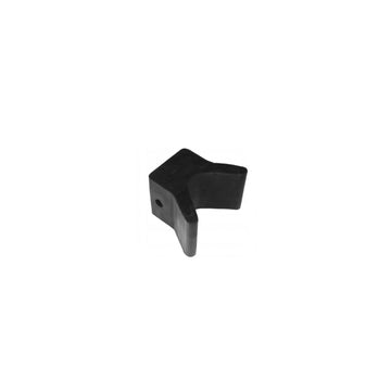 DSF516 - Front rubber V shaped stopper for alu launching trolley