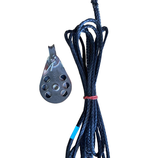 SB708 Keel hoist line and Block kit - Devoti Sailing